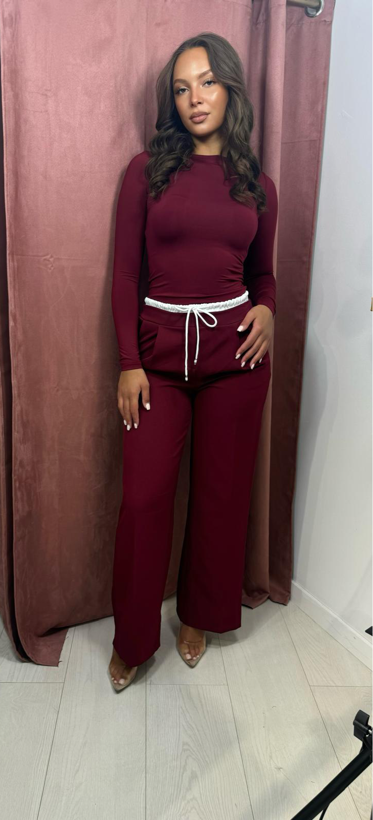 Nini Broek Bordeaux