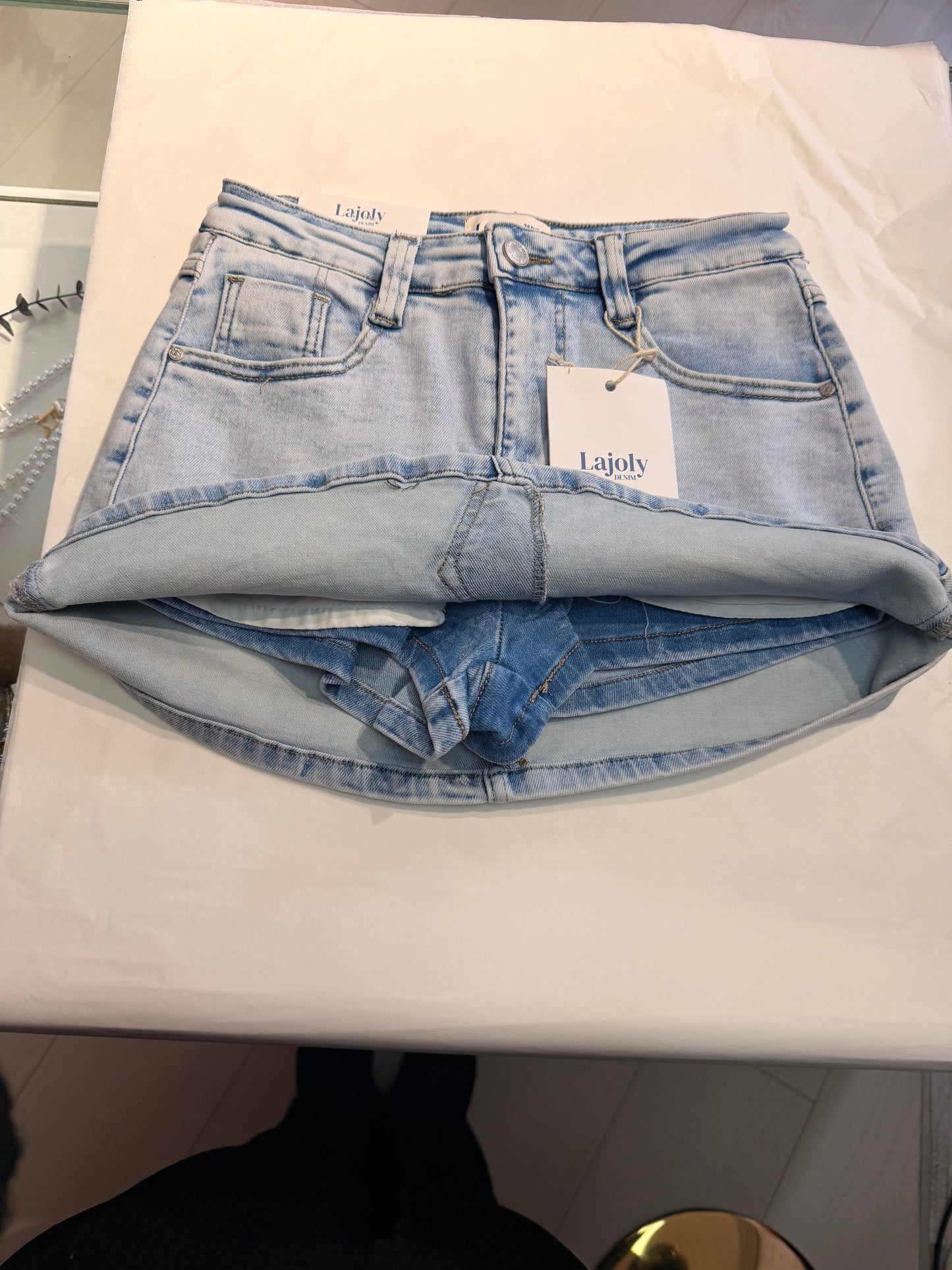 Mini jeans rokje