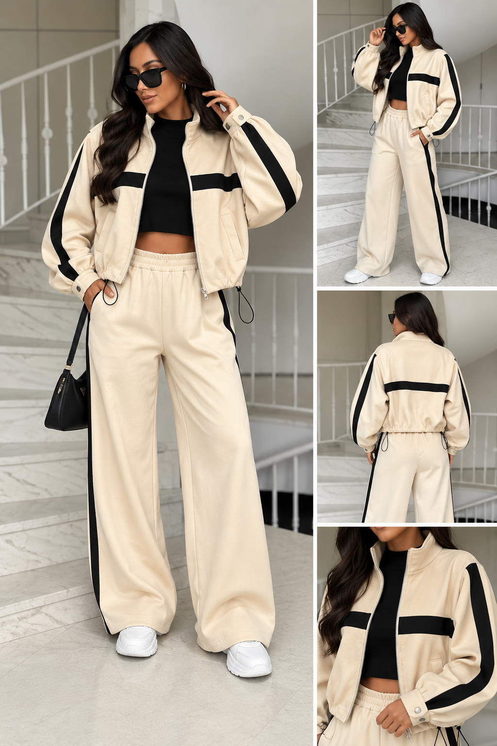 Mira stripe tracksuit