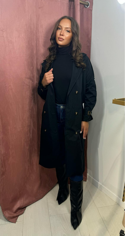 Trenchcoat black