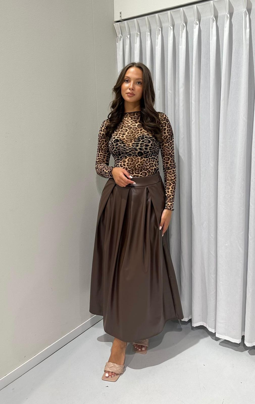 Mialo leren rok