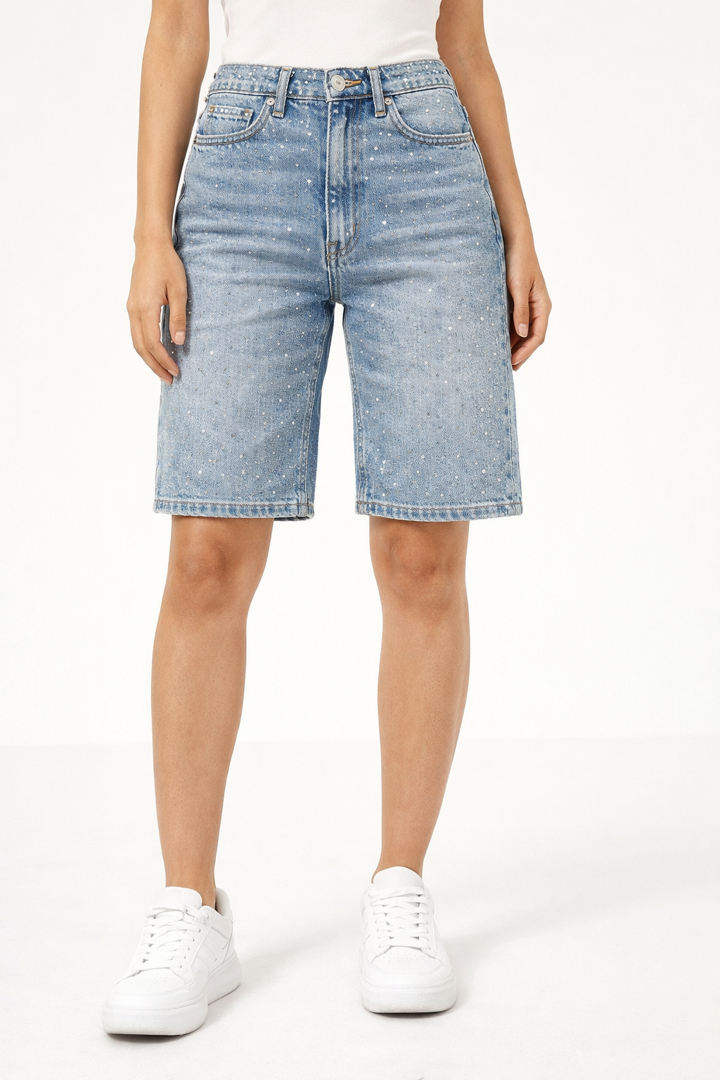 Bermuda Diamond broek jeans