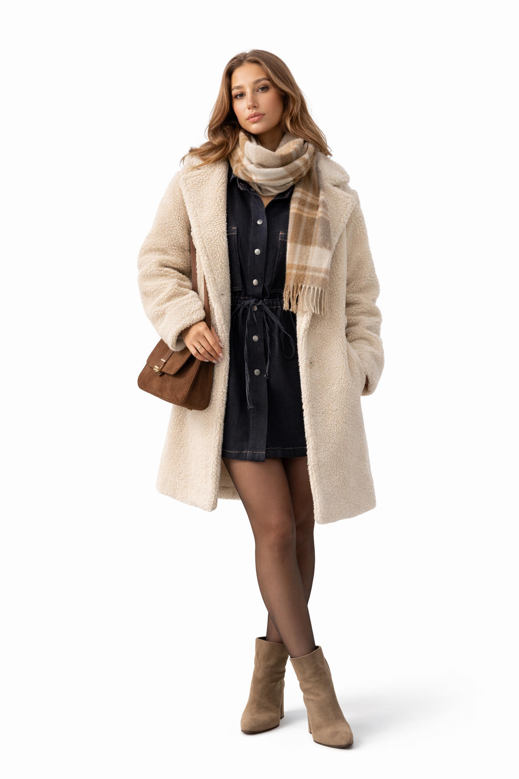 Denim dress klaver