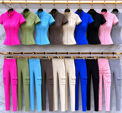 Sport legging cargo zak
