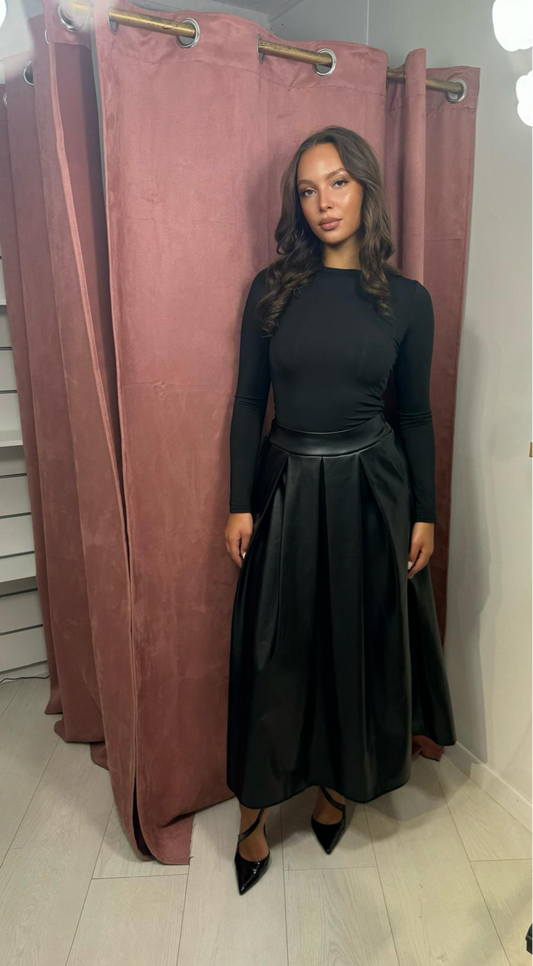 Mialo leren rok