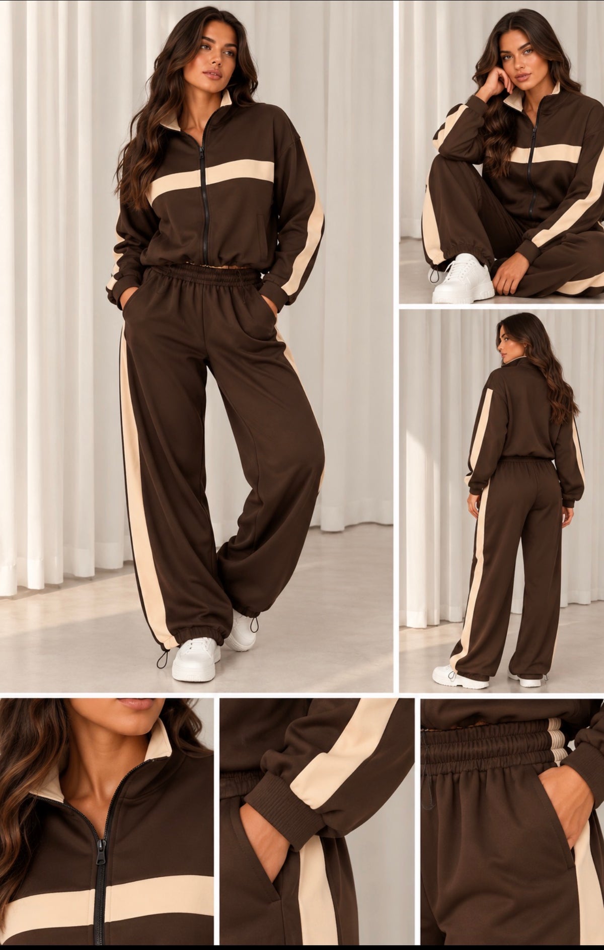 Mira stripe  tracksuit