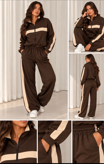Mira stripe  tracksuit