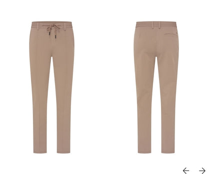 Men trouwers pintuck broek