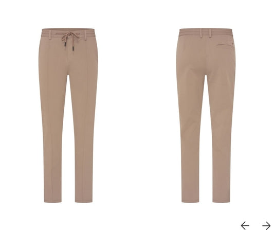 Men trouwers pintuck broek