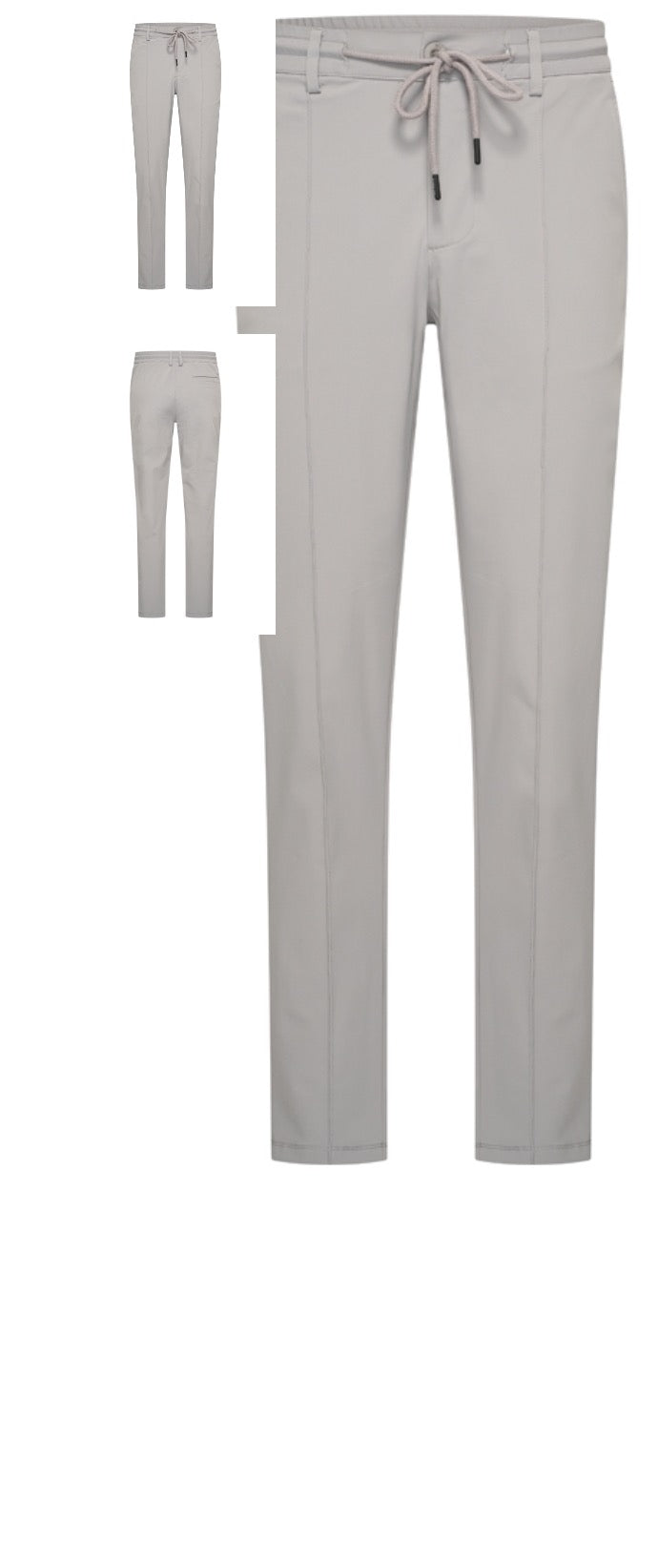 Men trouwers pintuck broek
