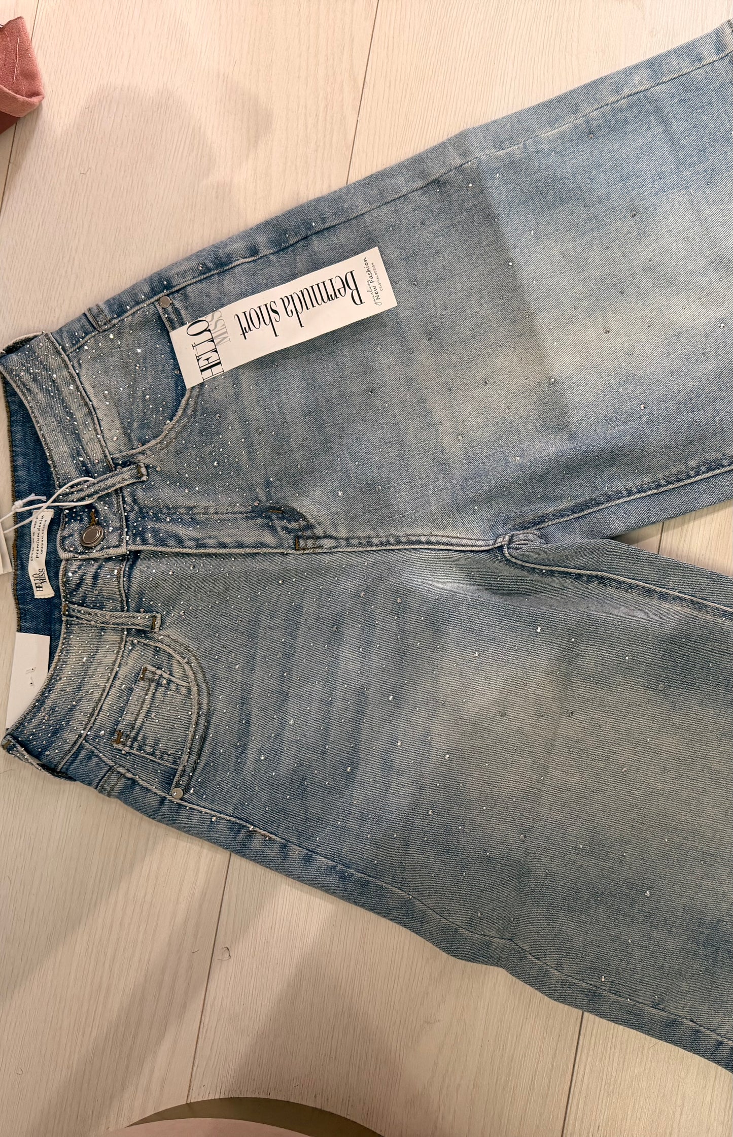 Bermuda Diamond broek jeans