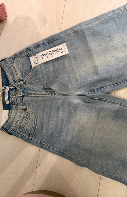 Bermuda Diamond broek jeans