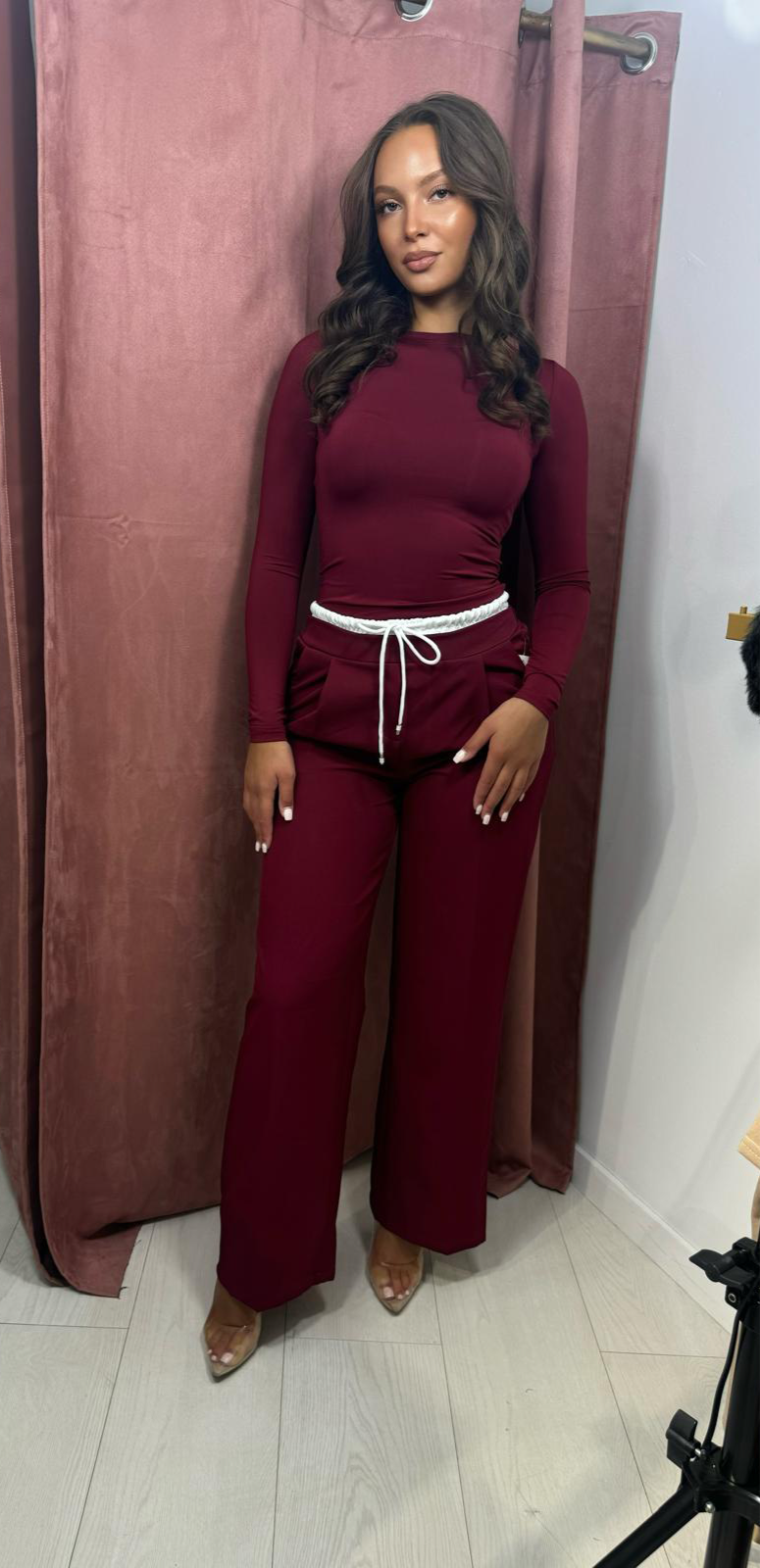 Nini Broek Bordeaux