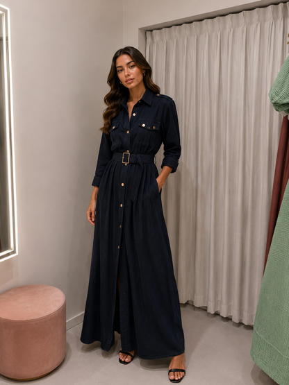 Alexa denim jurk