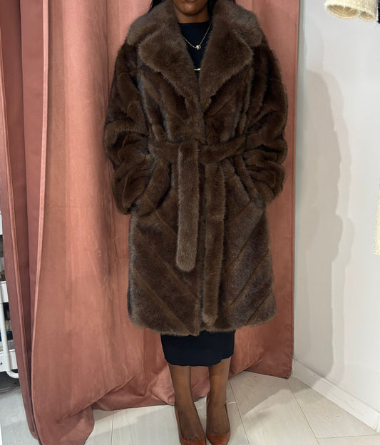 Fur coat middel